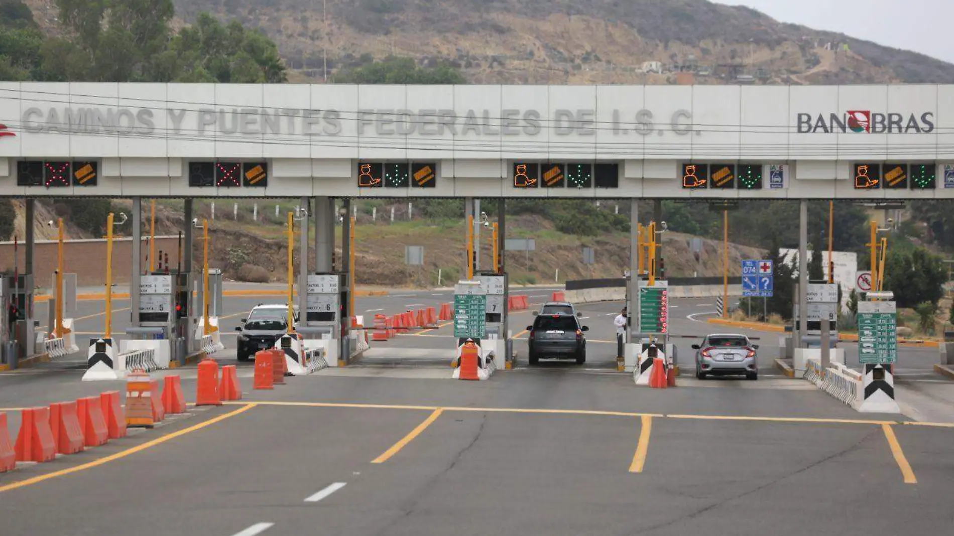 Caseta de cobro autopista